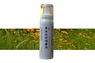 雪莱昵草本组方  草本头疗喷雾液 100ml