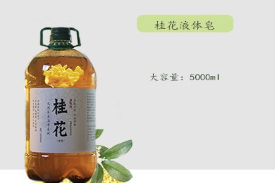 雪莱昵 桂花冷制液体皂 5000ml